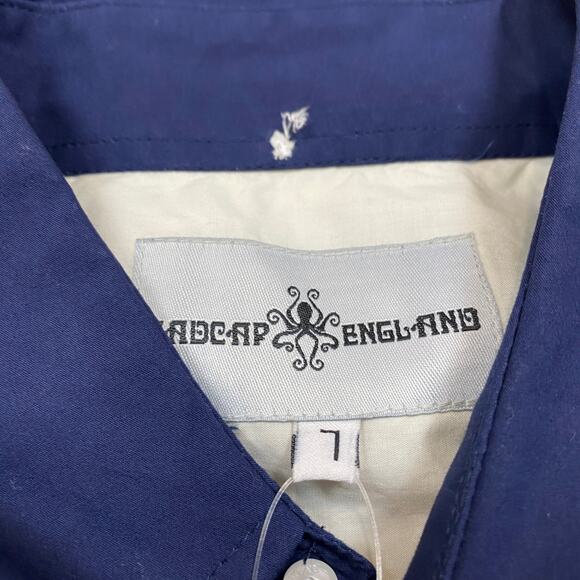 NWT Madcap England Casino Mod Two Tone Button Up Shirt Men's L - Picture 4 of 12